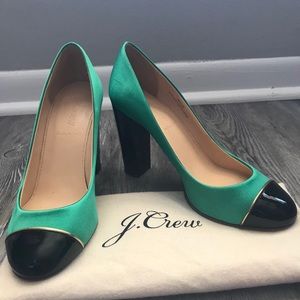J. Crew Cap Toe Etta Heal/Pump